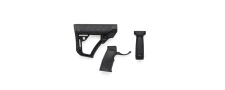 BUTTSTOCK, PISTOL GRIP, & VERTICAL FOREGRIP COMBO - BLACK