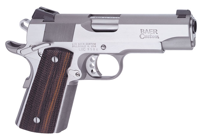 Les Baer 1911 Stinger Model 4-1/4" .45ACP Stainless Steel