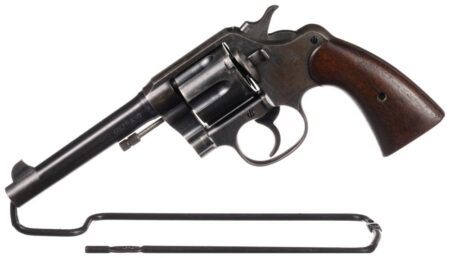 Two Colt Double Action Revolvers