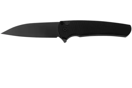 Pro-Tech Malibu 5336 Dragon Scale, Black DLC MagnaCut Wharncliffe, pocket knife